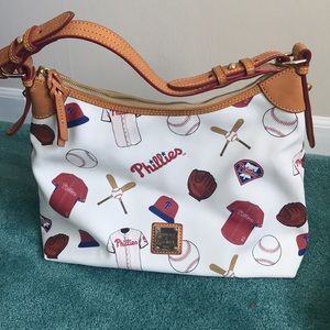 Dooney and Bourke Phillies shoulder bag
